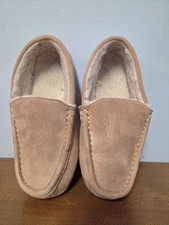 Amazon Essentials Pale Pink Suede Women's Slipper Size 8