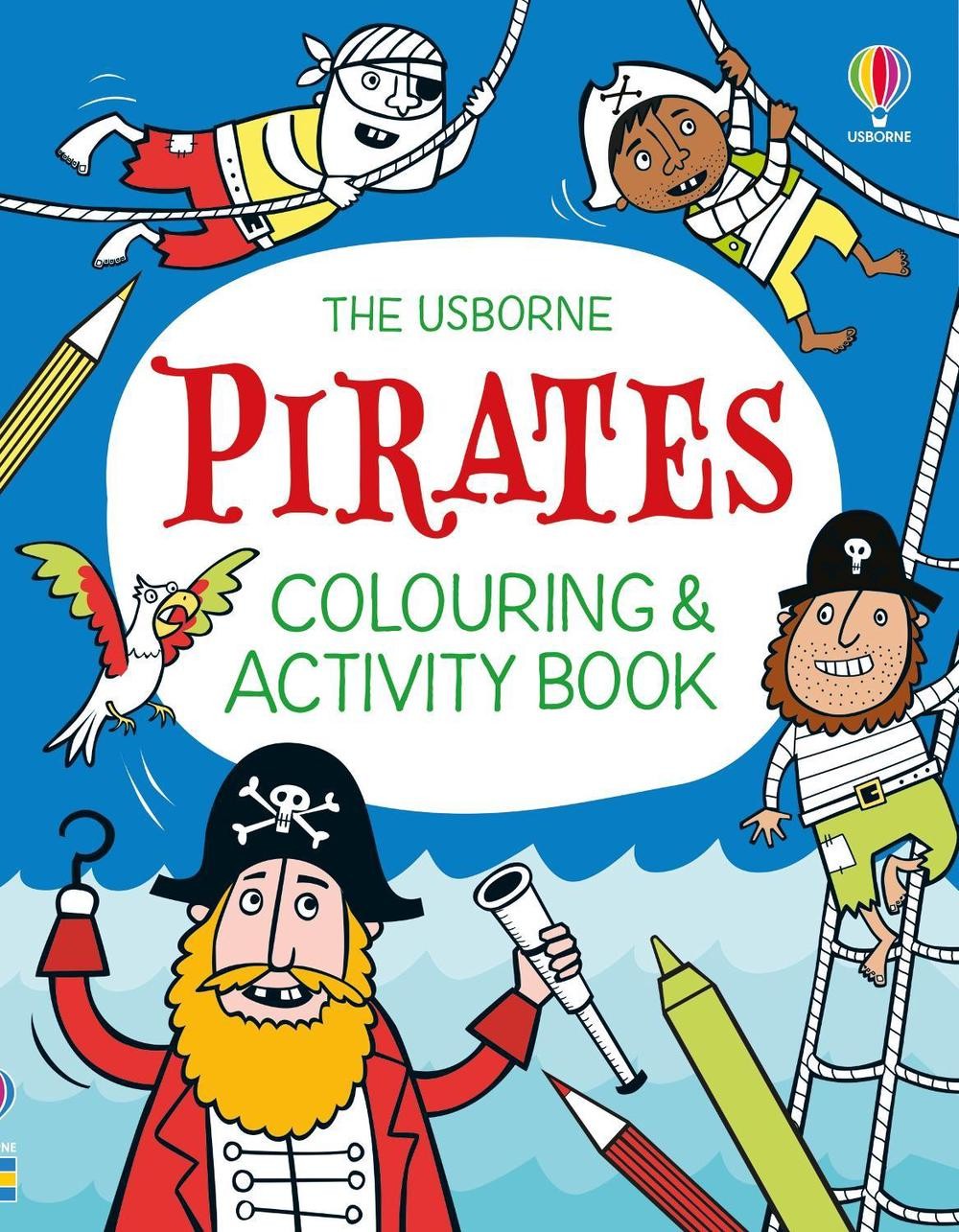 Pirates Colouring and Activity Book by Kirsteen Robson Paperback Book