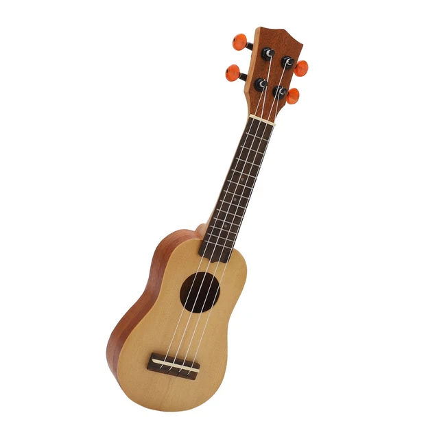 POENVFPO 16 Inch Soprano Ukulele 4 String