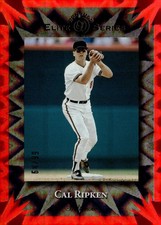 2025 Donruss #19 Cal Ripken Elite Series Red Xplosion #/99