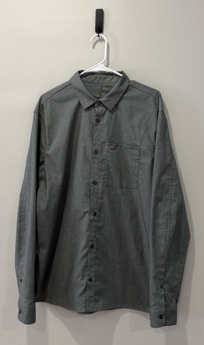 Lululemon Commission Performance Button Down Shirt Stretch Men's
