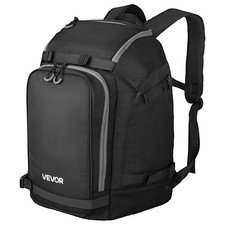 VEVOR Ski Boot Bag, 55L, Snowboard Boots Travel Backpack for Men Women, with Wat