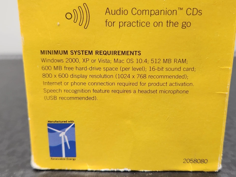 Rosetta Stone German/Deutsch (Version 3) Levels 1-3, No Headphones ~ Very Good - Image 3 of 4