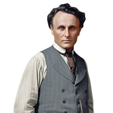 Harry Houdini (Waistcoat) Half Body Buddy Cutout