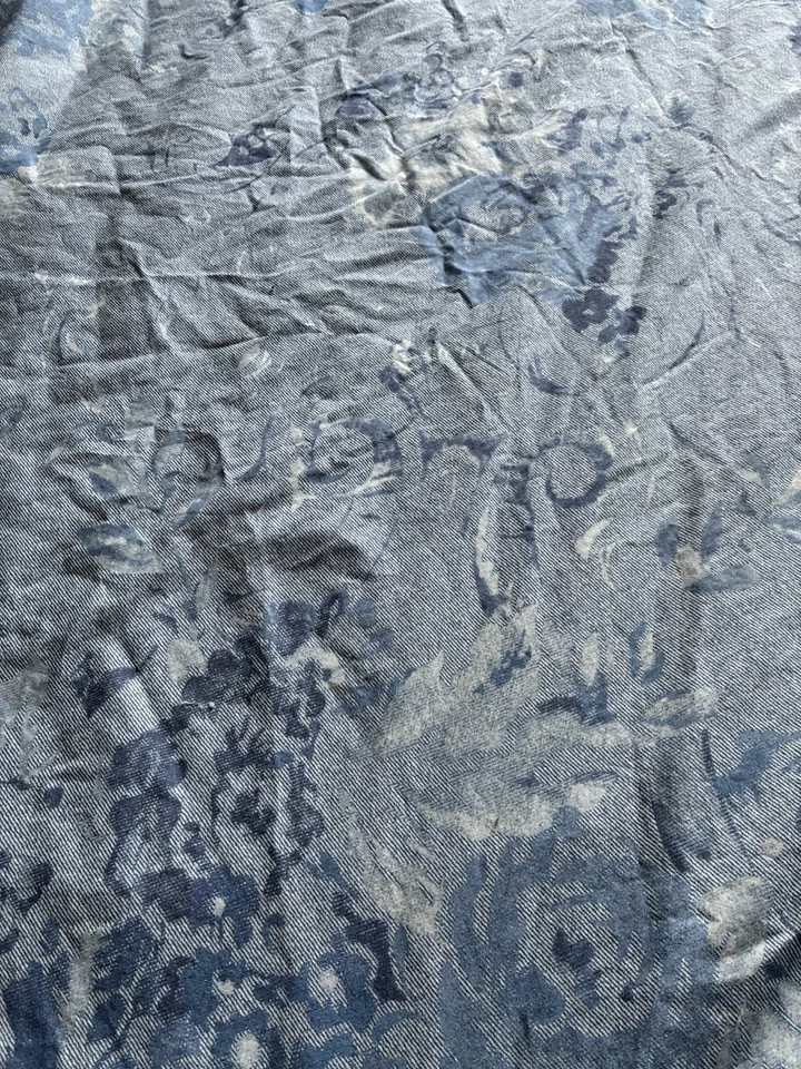 Ralph Lauren Duvet Cover Queen Blue Floral - Image 4 of 4