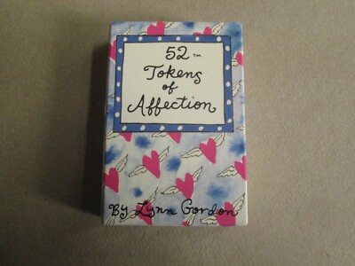 52 Tokens Of Affection Lynn Gordon kunststoffbeschichtete Spielkarten Neu Packung versiegelt