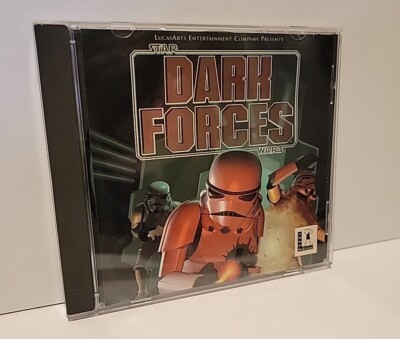 STAR WARS DARK FORCES LUCAS ARTS 1994 CD ROM PC GAME 