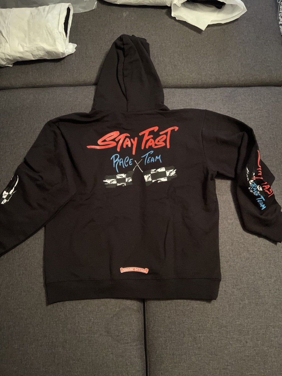 Chrome Hearts Matty Boy Stay Fast Race Team Pullover Hoodie