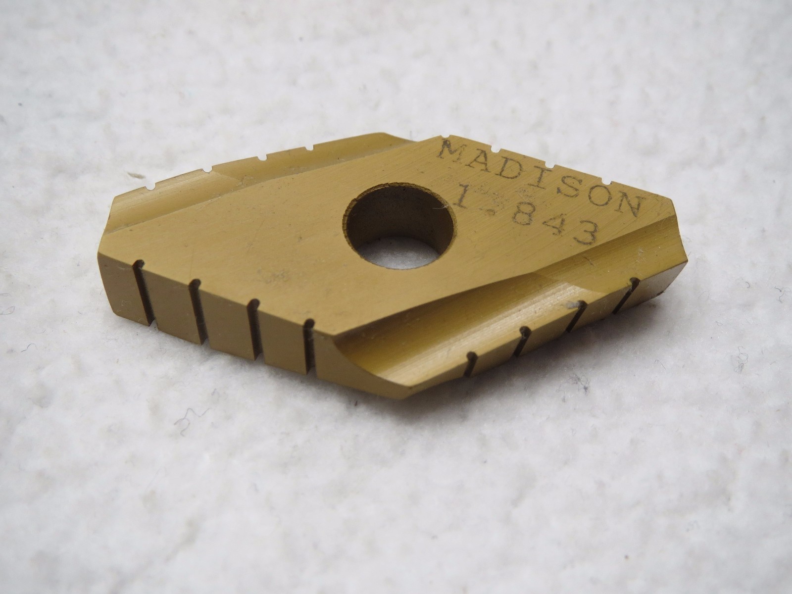 MADISON CUTTING TOOLS Duodex Spade Indexable Inserts 1.843" T15 HSS