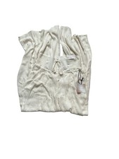 Nwt Happily Grey Ruffle Hem Wide Leg Pants HH226