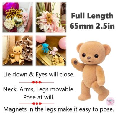 Honey bear 2.5in RENGE,, BROWN,, JAPAN #283 miniature | eBay