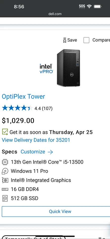 Dell Optiplex 7010 V Pro - Image 3 of 4