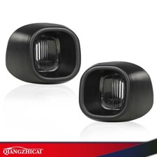 Luz de matrícula para Chevy S10 GMC Sonoma lámpara de etiqueta de parachoques trasero negra nueva