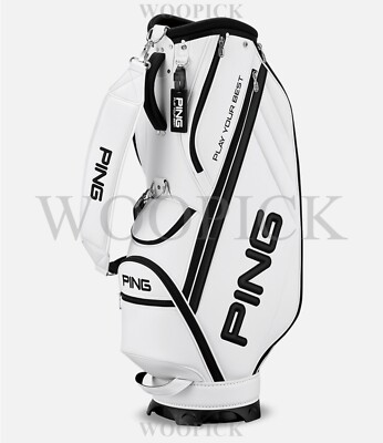 Ping 2025 SPORTY GK Men's Golf Caddie Cart Bag 9inch 5Way 3.4kg PU