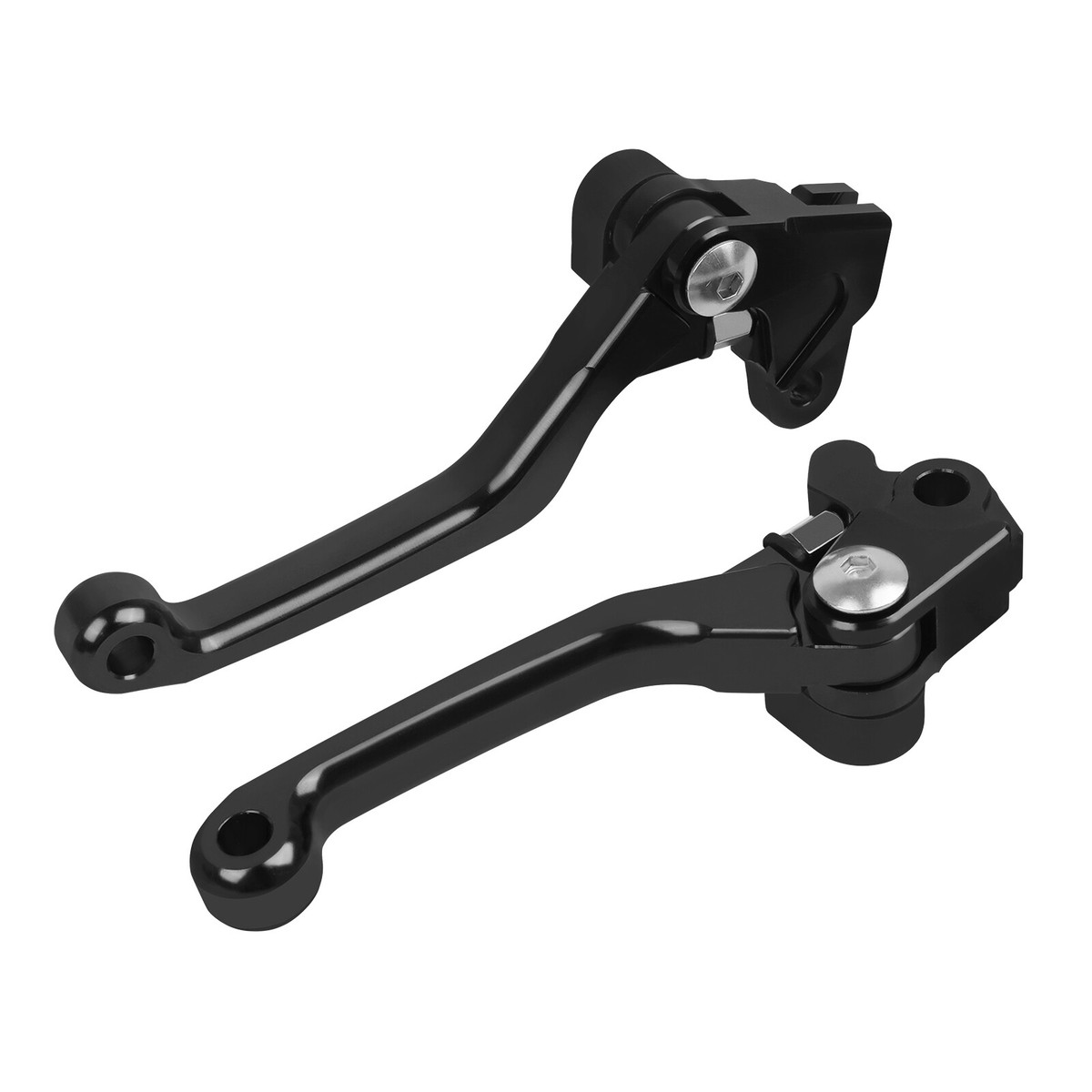 Front CNC Pivot Brake & Clutch Levers – Fits Suzuki RM125 / RM250 (2004-2008)