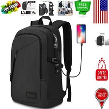 Luxury Anti-Theft Laptop Backpack with USB Charging for Business Travelers