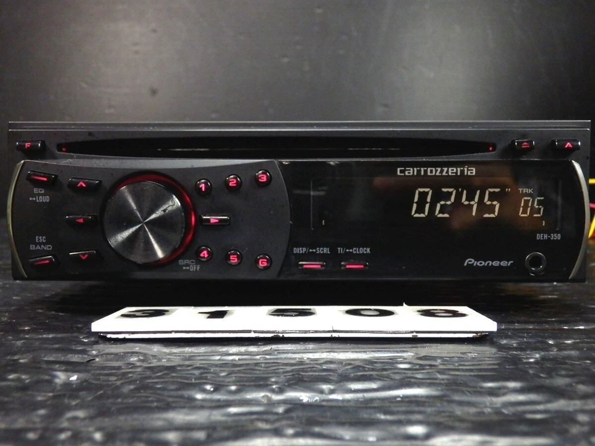 Carrozzeria Deh-350 Front Aux 1Din 31508