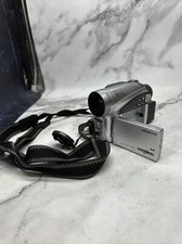 Hitachi Cinema Res DVD HDD Hybrid Camcorder TESTED No Charger. A