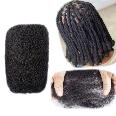 JOJOLOVEU 100% Human Hair Kinky Curly Crochet Hair Afro Bulk For Dreadlock Ex...