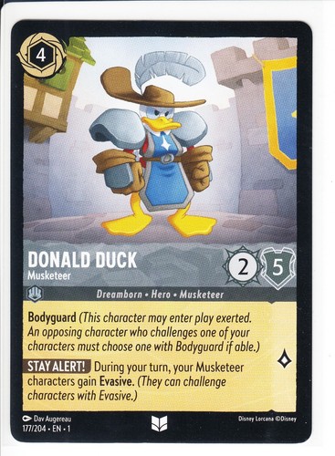 The First Chapter #177/204 Donald Duck - Uncommon - 17740 | eBay