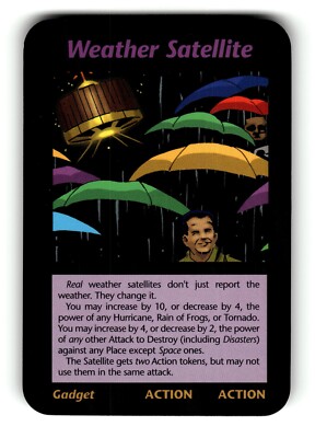 Weather Satellite Card Base Set INWO Illuminati New World Order | eBay
