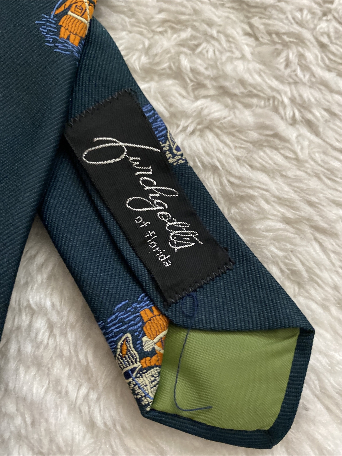 Resilio Traditional Neckwear mens green neck tie Gem