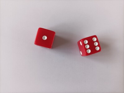 Konvolut x2 Würfel Ersatzteil Monopoly Cheats Edition Hasbro Gaming #A28