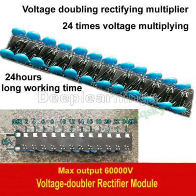24 Times Rectifier 60000V High Voltage Multiplier Voltage Doubler Module