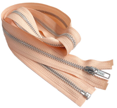 27 Inch YKK #5 Medium Weight Aluminum Metal Jacket Zipper Separating Made  in USA