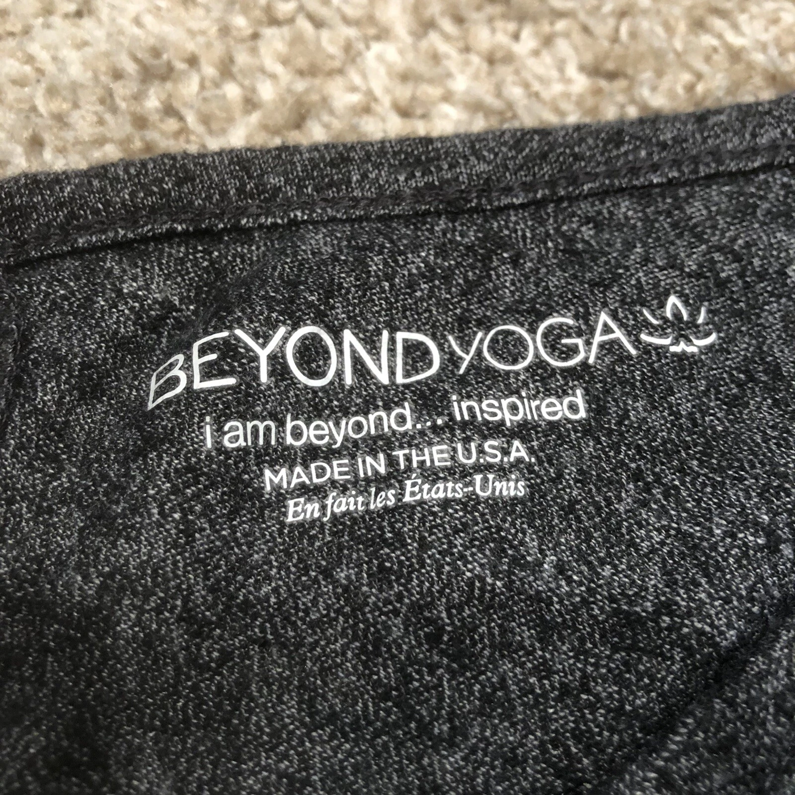 beyond-yoga relaxed short sleeve shirt