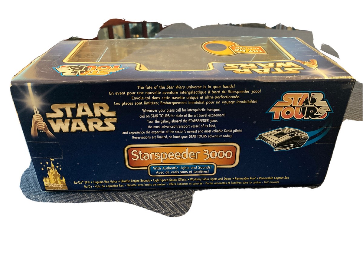 STAR-WARS Star Tours STARSPEEDER 3000 | eBay