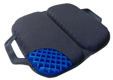 Tektrum Foldable Portable Orthopedic Elastic Cool Gel Seat Cushion-Handle (1704)