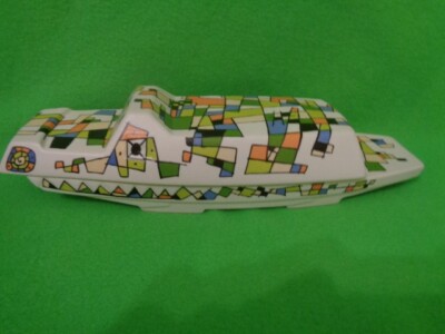 Krokodil Künstler Dose 33 cm  Designer Javier Mariscal Serie Leones  Rosenthal