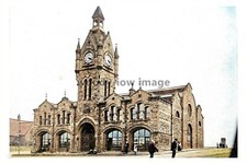 ptc5608 - Early view, Town Hall, Carnegi Library & Art Gallery, Batley print 6x4