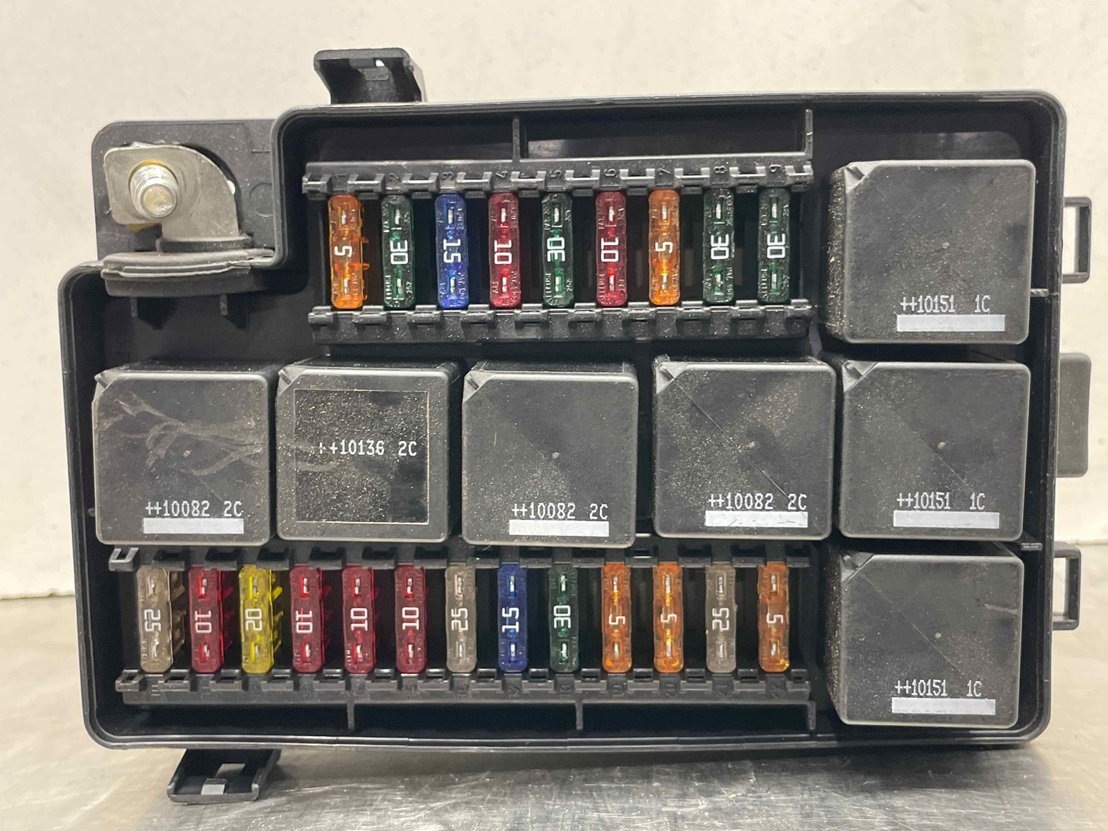 2010 ASTON MARTIN RAPIDE OEM INTERIOR CABIN FUSE BOX AD43-14A074-AA