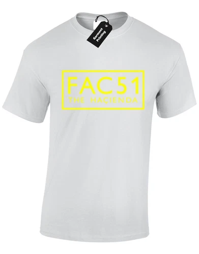 Fac 51 808 State Live Festival Dj Present Gift New Unisex T-Shirt - Picture 9 of 10