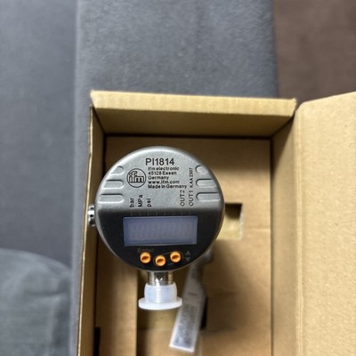 Neu versiegelt IFM PI1814 Unterputzdrucksensor mit Display