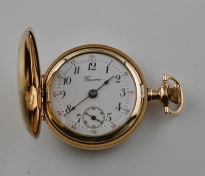 1913 New York Standard Watch Co. 7 Jewel Pendant Pocket Watch #WATCH428