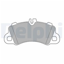 Satz Bremsbeläge Bremsklötze vorne für Porsche Cayenne 9YA 9YB Macan | 243934