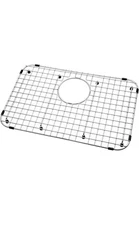 Serene Valley Sink Bottom Grid 23" X 13" Rear Drain - Corner Radius 2" SVM2313R