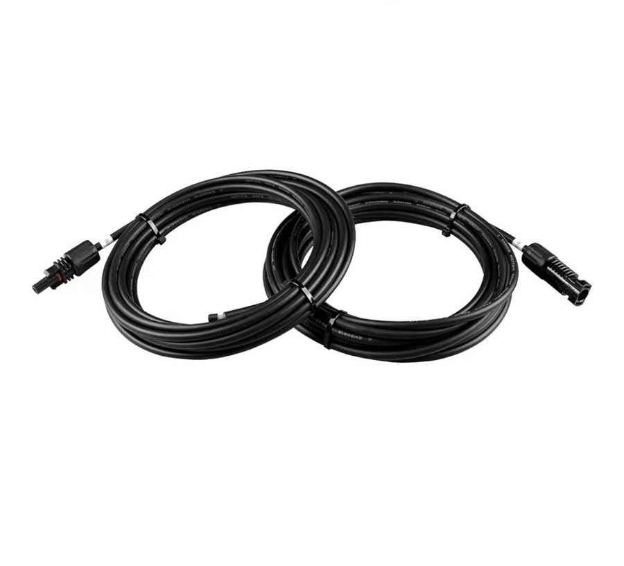 HQST 20Ft 10 AWG Adaptor Kit Solar Cable with Female and Mal