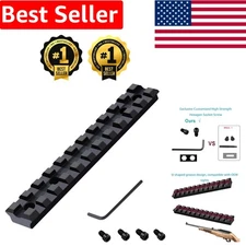 Lightweight Tactical Picatinny Rail Mount for 10/22 - 11 Slots for Accessories