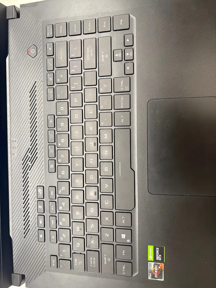 ASUS ROG 15.6" Gaming Laptop Ryzen R7-3750H 8GB 512GB SSD GTX 1660 Ti Win 10 - Image 2 of 4