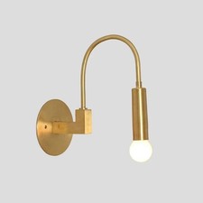 Mid Century Modern Wall Light Fixture Brass Sconce Italian Wall Lamp Halloween