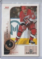 2002-03 Upper Deck MVP #35 Jeff O'Neill Carolina Hurricanes