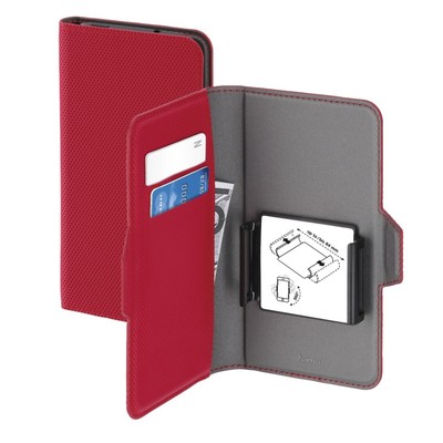 Hama Universal Booklet 4,7'' bis 5,1'' Klapp-Tasche Book-Cover Schutz-Hülle Case