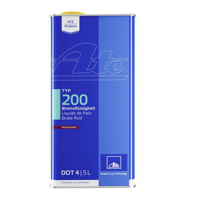 Bremsflüssigkeit TYP 200 DOT 4 Type 200 New Racing ATE 03.9901-6203.2 5 Liter