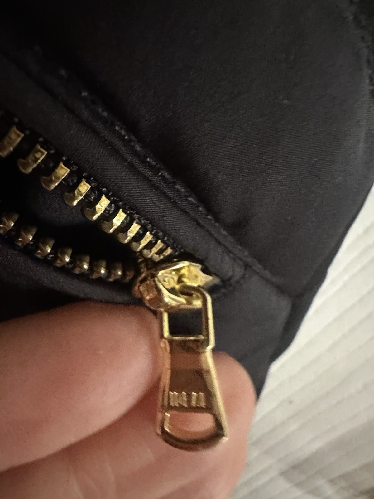 TALBOTS Black Quilted Polyester Down Filled Puffe… - image 11