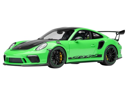 PORSCHE 911 (991.2) GT3 RS WEISSACH PACKAGE LIZARD GREEN 1/18 BY AUTOART 78179 - Picture 1 of 14