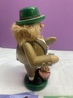 Vintage Volkskunst Seiffen Erzgebirgische Handarbeit Wooden German Smoker *READ* — photo 8